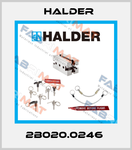 2B020.0246  Halder