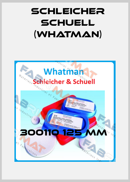 300110 125 mm  Schleicher Schuell (Whatman)