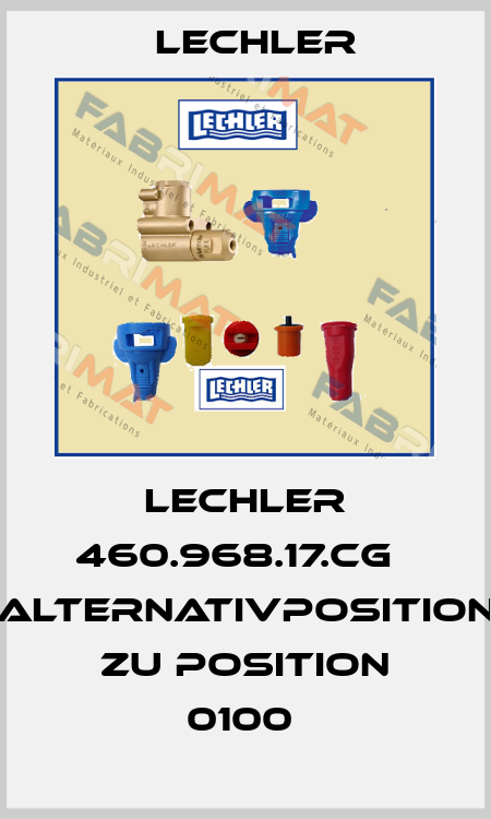 LECHLER 460.968.17.CG   Alternativposition zu Position 0100  Lechler