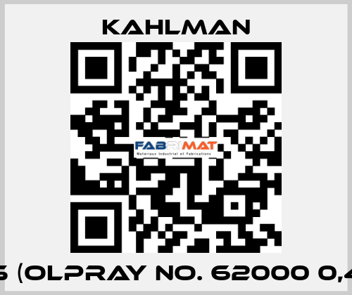 32955 (Olpray No. 62000 0,4 ltr.) Kahlman