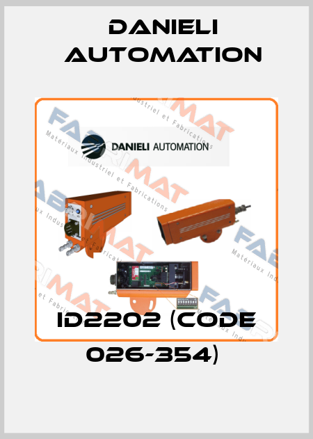 ID2202 (code 026-354)  DANIELI AUTOMATION