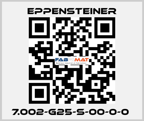 7.002-G25-S-00-0-0  Eppensteiner