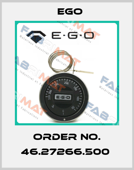 Order No. 46.27266.500  EGO