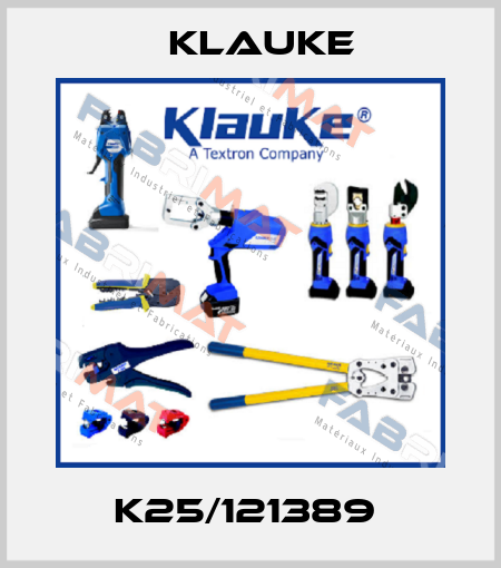 K25/121389  Klauke