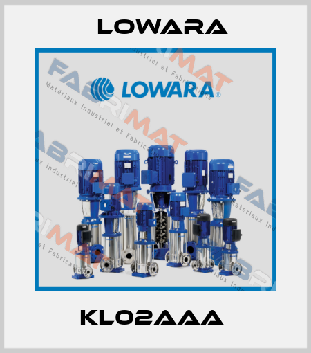 KL02AAA  Lowara