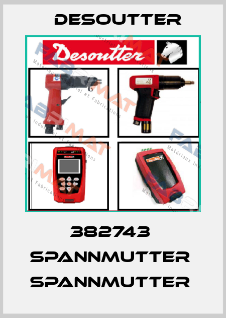 382743  SPANNMUTTER  SPANNMUTTER  Desoutter