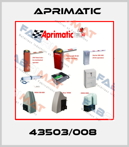 43503/008  Aprimatic