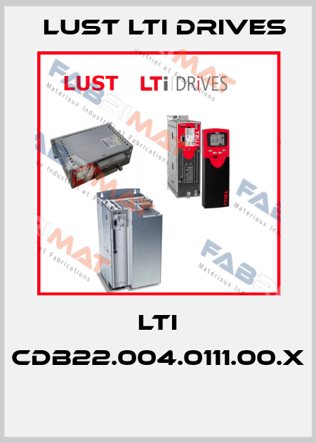 LTI CDB22.004.0111.00.x  LUST LTI Drives