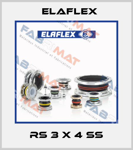 RS 3 x 4 SS Elaflex