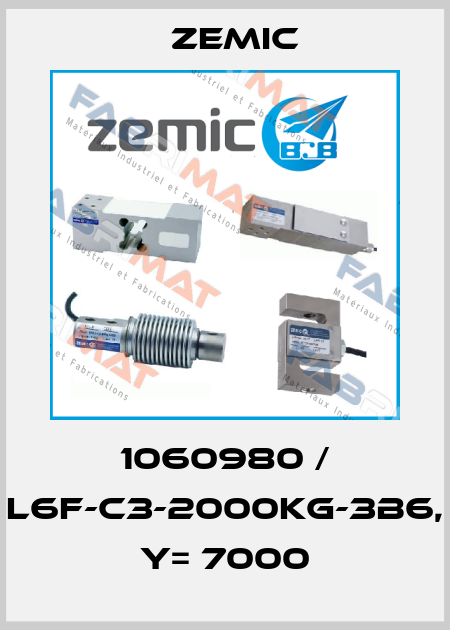 1060980 / L6F-C3-2000kg-3B6, Y= 7000 ZEMIC