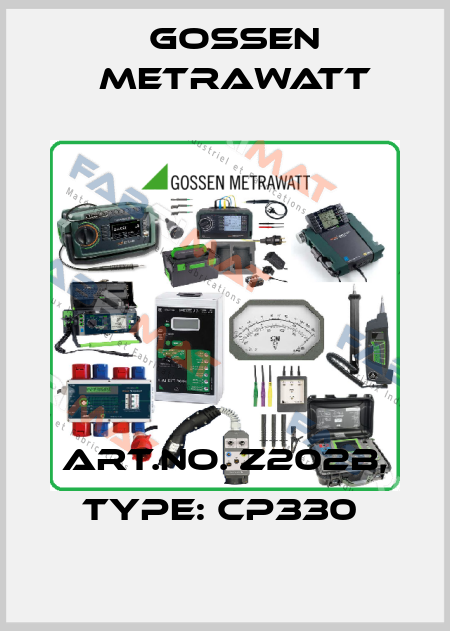 Art.No. Z202B, Type: CP330  Gossen Metrawatt