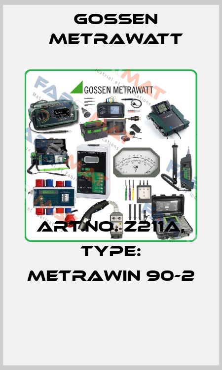 Art.No. Z211A, Type: METRAwin 90-2  Gossen Metrawatt