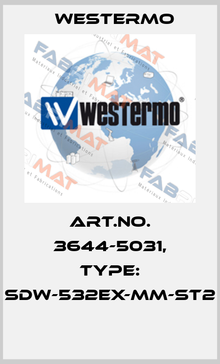 Art.No. 3644-5031, Type: SDW-532EX-MM-ST2  Westermo