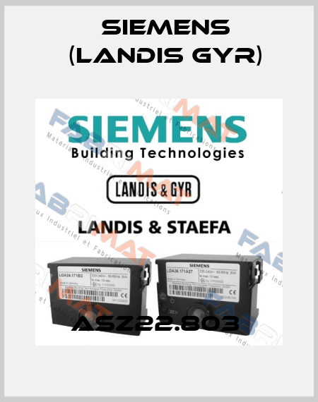 ASZ22.803  Siemens (Landis Gyr)