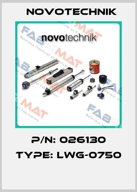 P/N: 026130 Type: LWG-0750  Novotechnik