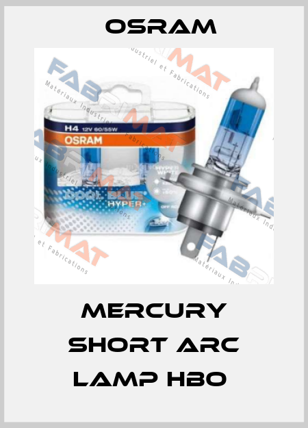 Mercury Short ARC Lamp HBO  Osram