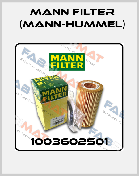 1003602S01 Mann Filter (Mann-Hummel)