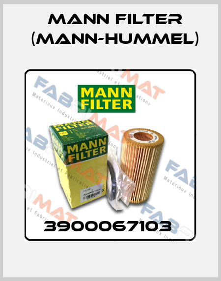 3900067103  Mann Filter (Mann-Hummel)