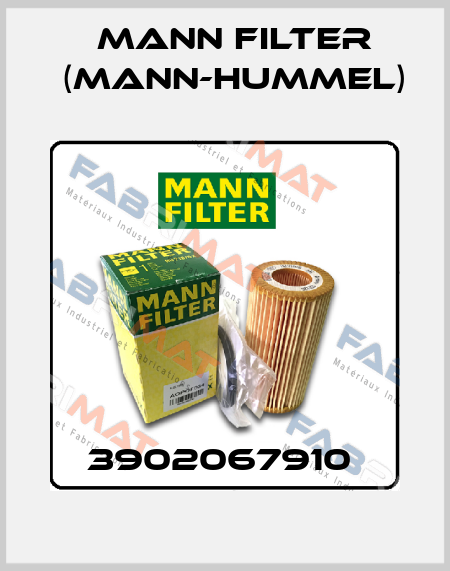 3902067910  Mann Filter (Mann-Hummel)