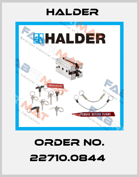 Order No. 22710.0844  Halder