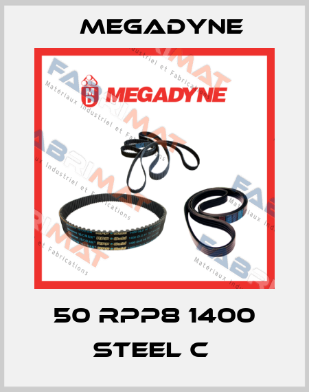50 RPP8 1400 STEEL C  Megadyne