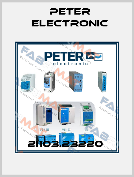 2I103.23220  Peter Electronic
