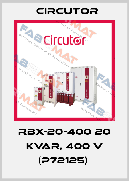 RBX-20-400 20 kvar, 400 V (P72125)  Circutor