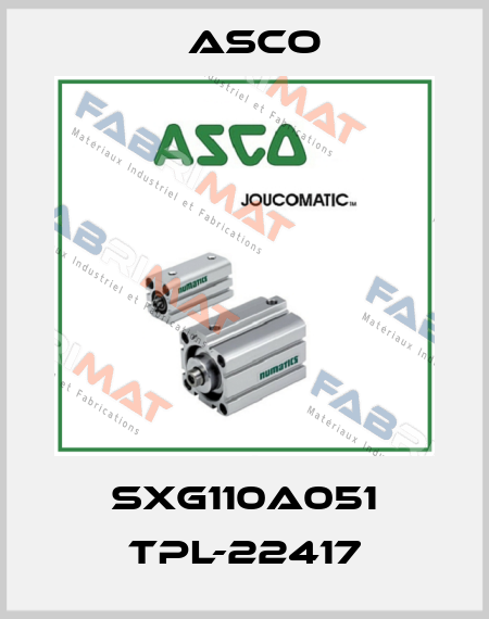 SXG110A051 TPL-22417 Asco