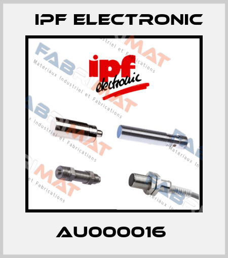 AU000016  IPF Electronic