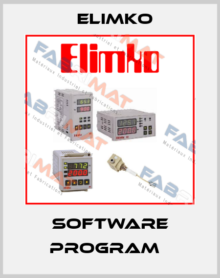 Software program   Elimko