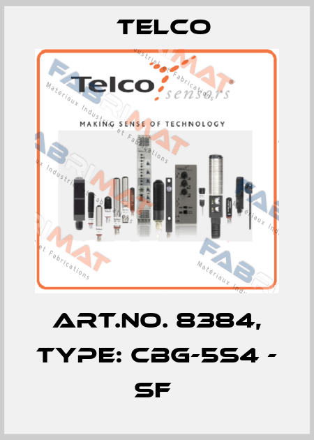 Art.No. 8384, Type: CBG-5S4 - SF  Telco