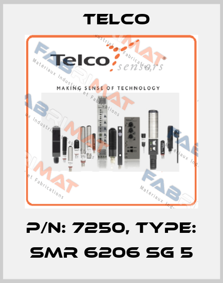 p/n: 7250, Type: SMR 6206 SG 5 Telco