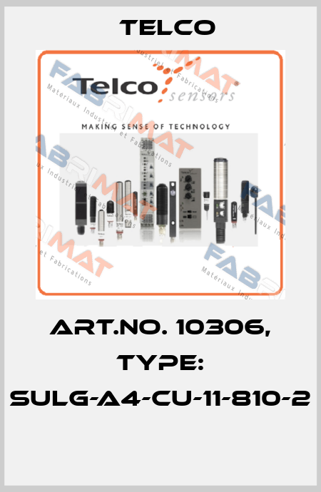 Art.No. 10306, Type: SULG-A4-CU-11-810-2  Telco
