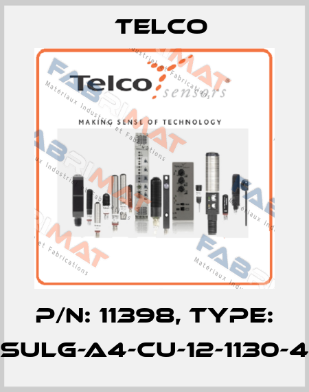 P/N: 11398, Type: SULG-A4-CU-12-1130-4 Telco