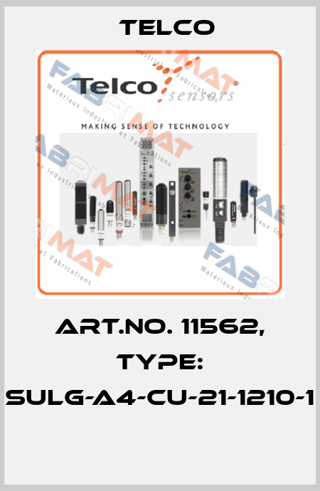 Art.No. 11562, Type: SULG-A4-CU-21-1210-1  Telco