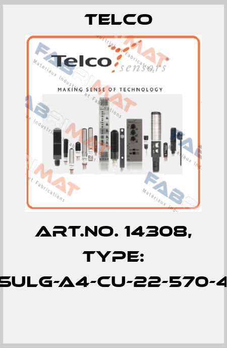 Art.No. 14308, Type: SULG-A4-CU-22-570-4  Telco