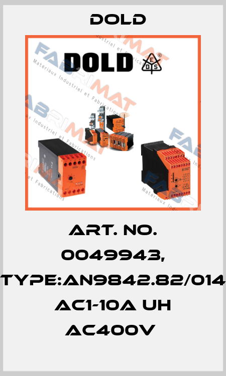 Art. No. 0049943, Type:AN9842.82/014 AC1-10A UH AC400V  Dold