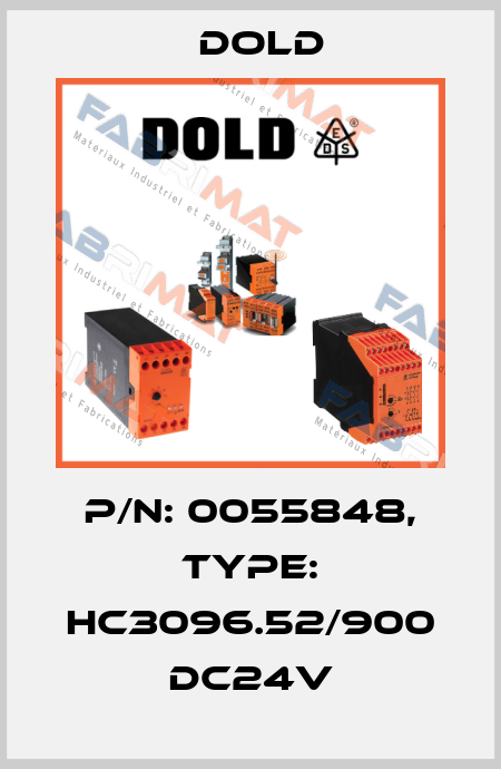 p/n: 0055848, Type: HC3096.52/900 DC24V Dold