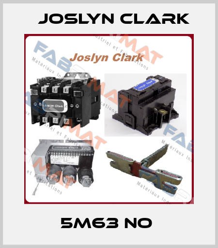 5M63 NO  Joslyn Clark