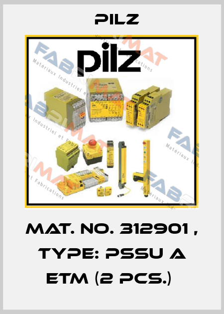 Mat. No. 312901 , Type: PSSu A ETM (2 pcs.)  Pilz