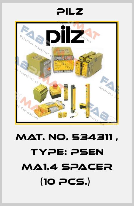 Mat. No. 534311 , Type: PSEN ma1.4 spacer (10 pcs.)  Pilz