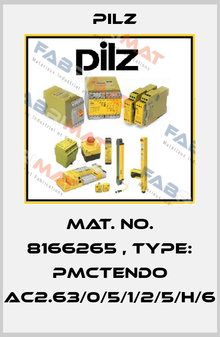 Mat. No. 8166265 , Type: PMCtendo AC2.63/0/5/1/2/5/H/6 Pilz