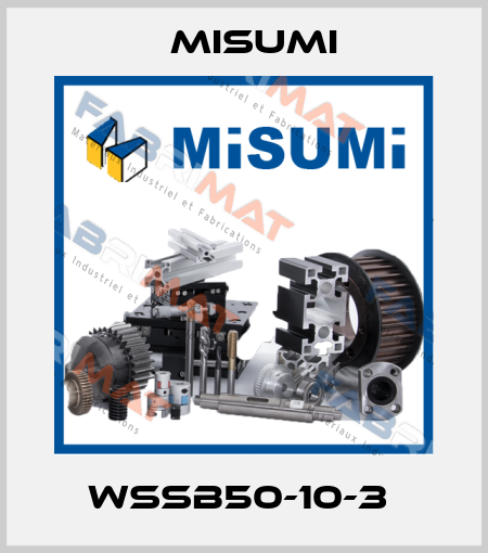 WSSB50-10-3  Misumi