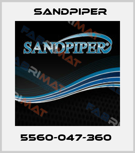 5560-047-360  Sandpiper