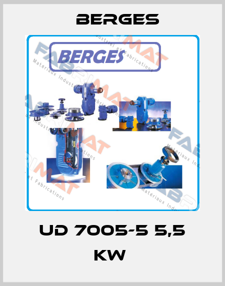 UD 7005-5 5,5 KW  Berges