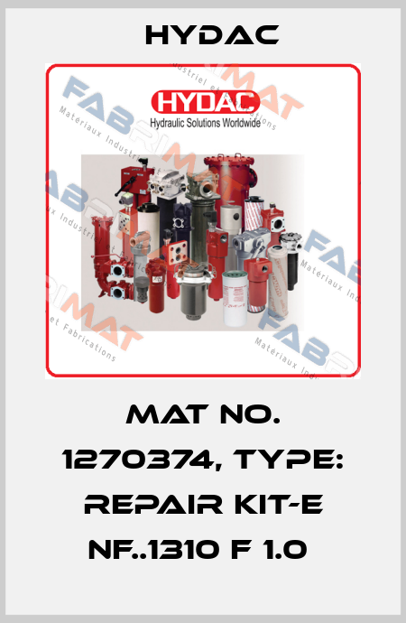 Mat No. 1270374, Type: REPAIR KIT-E NF..1310 F 1.0  Hydac