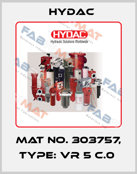 Mat No. 303757, Type: VR 5 C.0  Hydac