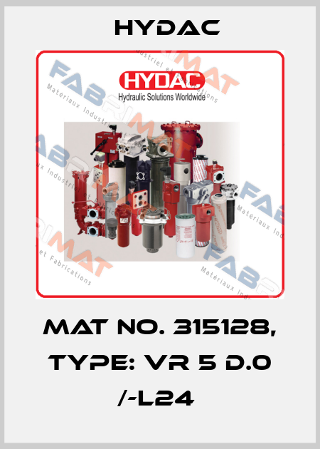 Mat No. 315128, Type: VR 5 D.0 /-L24  Hydac