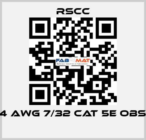 4PR 24 AWG 7/32 CAT 5E obsolete  RSCC