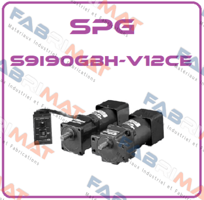 SPG S9I90GBH-V12CE Spg Motor